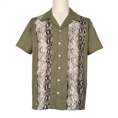 Camicia uomo serpente - camicia, stampa