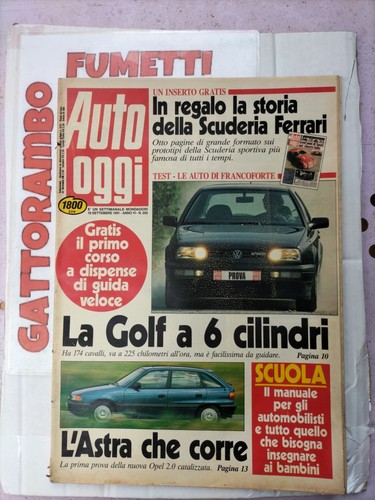 Auto oggi 250 golf a - oggi, n.250