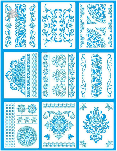 Stencil pittura pezzi - di,