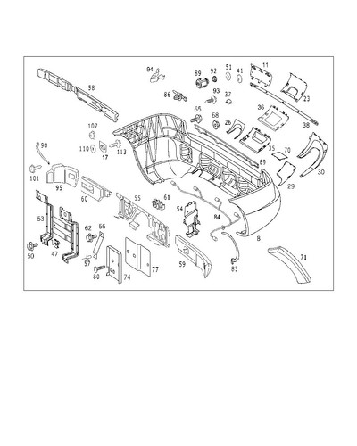 Mercedes w163 coperchio - w163,