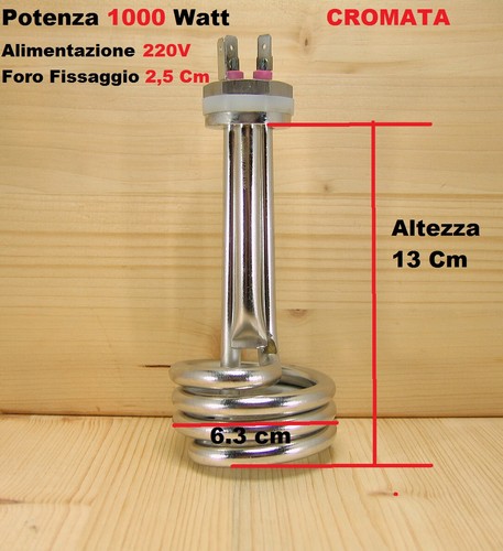 Resistenza acqua elettrica