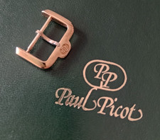 PAUL PICOT fibbia ansa 16mm. placcata oro - rare vintage buckle 16mm gold filled