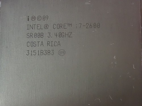 Intel core 2600 sr00b - intel,