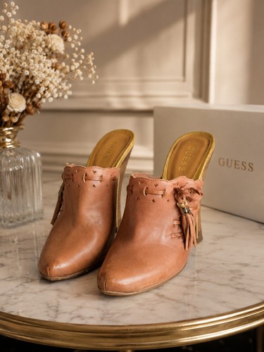 Guess sabot donna - vera, pelle