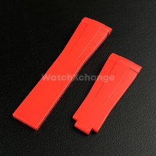 Cinturino in gomma rossa Rolex