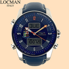 Orologio LOCMAN AERONAUTICA MILITARE REF 441 Cronografo Quarzo Titanio 44x54mm