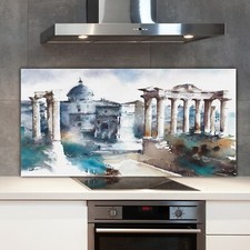 Cucina splashback vetro - splashback,