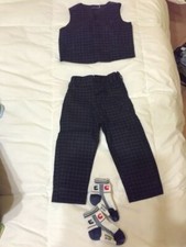 Completo bimbo da cerimonia festa Original Marines 18-24 mesi blu notte