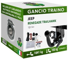 Gancio orizzontale estraibile - gancio,