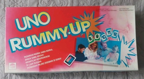 Mattel uno rummy - rummy-up, game