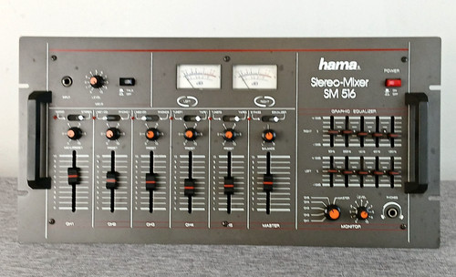 Hama mixer stereo 516 dj - stereo, sm
