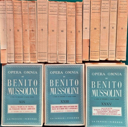 Opera omnia benito - opera, di