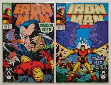 IRON MAN #272, #273 SET 1991