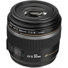 Canon 60mm 2 8 - ef-s, f/2.8