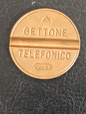 Gettone telefonico CMM 7807 Numeri Grandi - Raro - Catalogo Rapposelli n.3416a