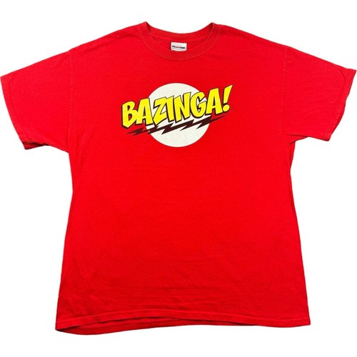 Shirt big band theory rossa - t-shirt,