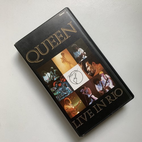 Queen live rio 1985 vhs - queen,