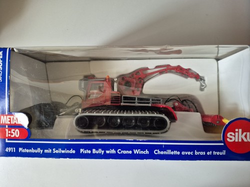 Piste bully with crane winch - bully,