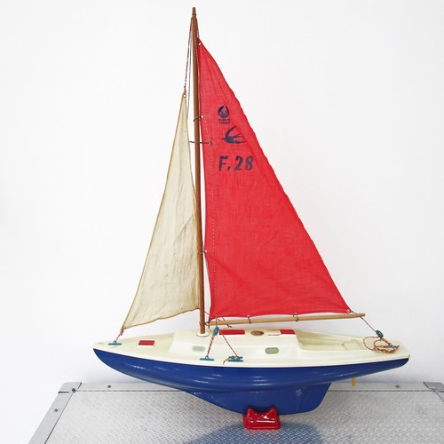 Modello barca vela vintage - vela,