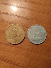 Monete Lire 20 del 1959 e Lire