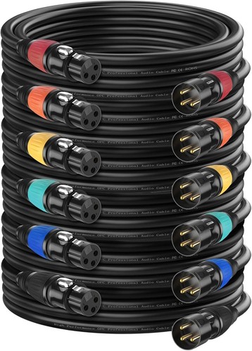 Dmx cavo 10ft confezione - confezione, 6