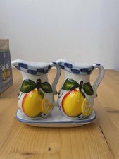 Vassoio con porta olio & aceto
