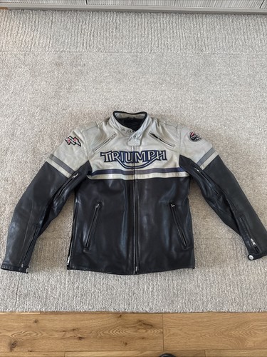 Giacca moto triumph pelle - triumph,