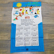 Calendario vintage 1973