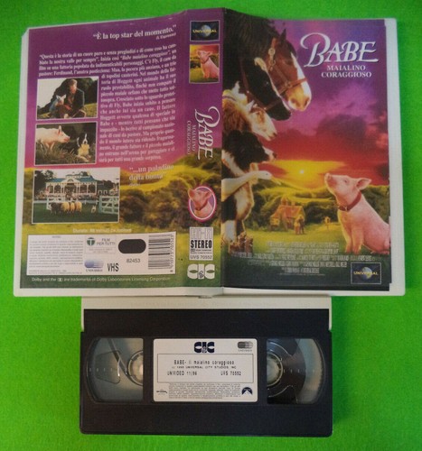 Film vhs babe maialino - babe,