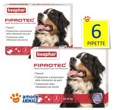 Confezioni beaphar fiprotec - 2,