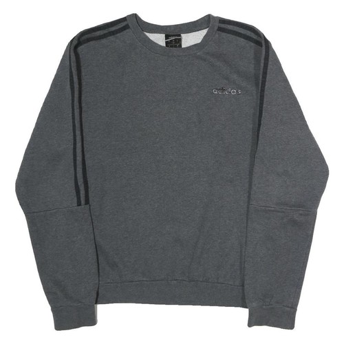 Adidas felpa grigia uomo in - grigia,