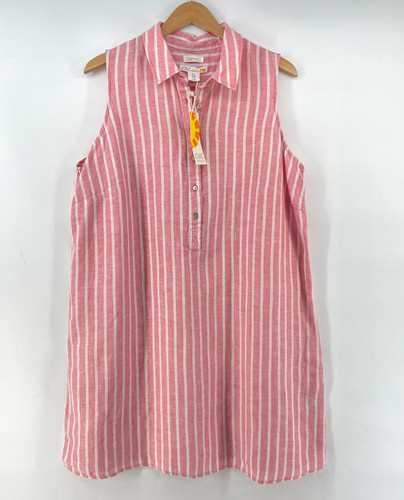 Abito smanicato donna 100%