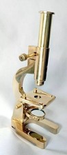 Antico Microscopio Ottone