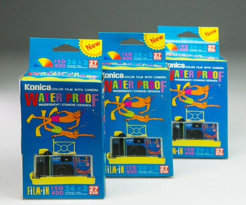 Konica water proof film in - x,