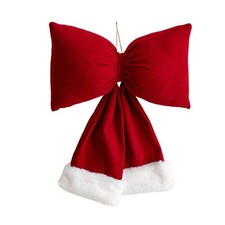 Fiocco in velluto rosso