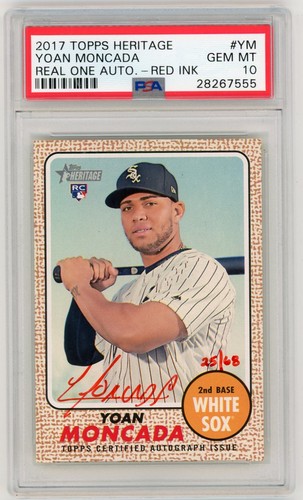 2017 topps heritage yoan - topps,