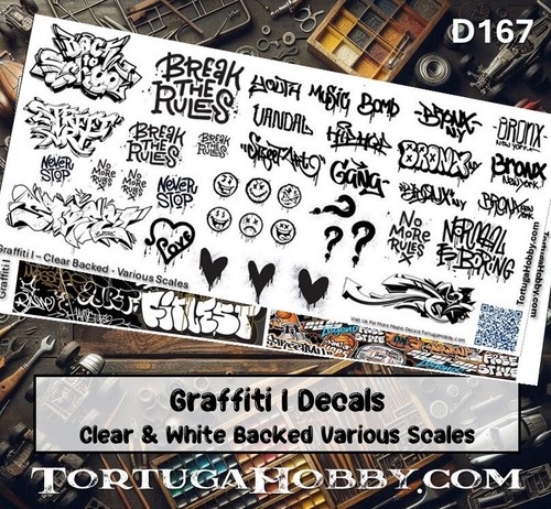 Decalcomanie graffiti scala - graffiti,