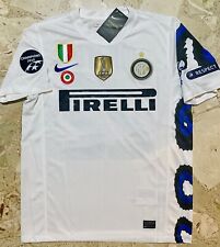 Maglia da collezione  Inter Zanetti Tg M anno 2010-2011 tutte le patch Triplete