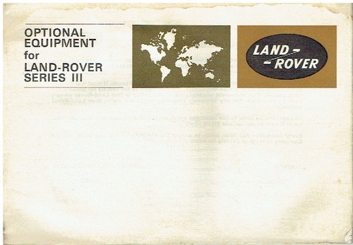 Land rover serie iii - land,