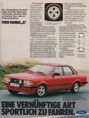 Ford taunus s - taunus, '80