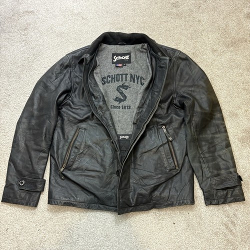 Giacca pelle uomo vintage