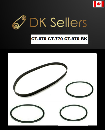 Replacement belts for pioneer - for,