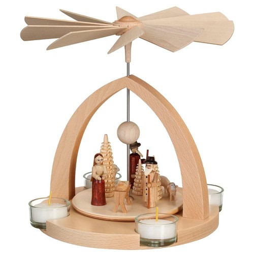 Piramide natale legno - di, di