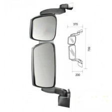 SPECCHIO RETROVISORE COMPLETO