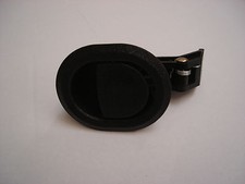 DIVANO RECLINABILE E SEDIA MANIGLIA DI RICAMBIO IN PLASTICA NERA PER CANNA CAVO 5MMDIA.