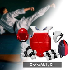 Set completo di attrezzatura da combattimento per Taekwondo, multiuso,