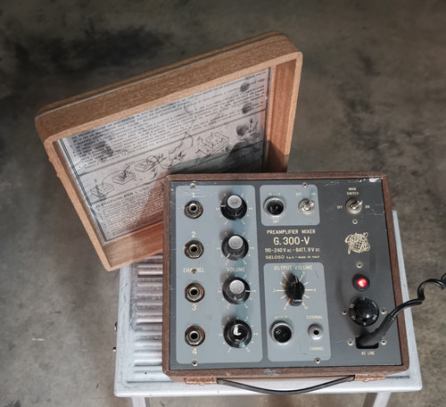 Geloso preamplifier mixer - geloso,