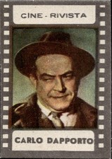 figurina attori 1950 # CARLO DAPPORTO
