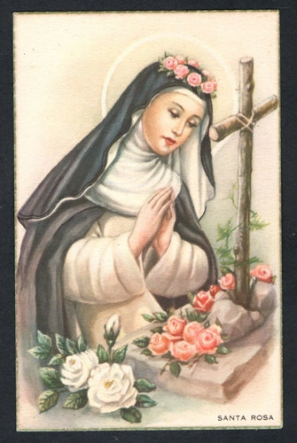 Santino antico postale sta - santino,