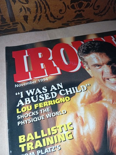 Rare iron man nov - iron,